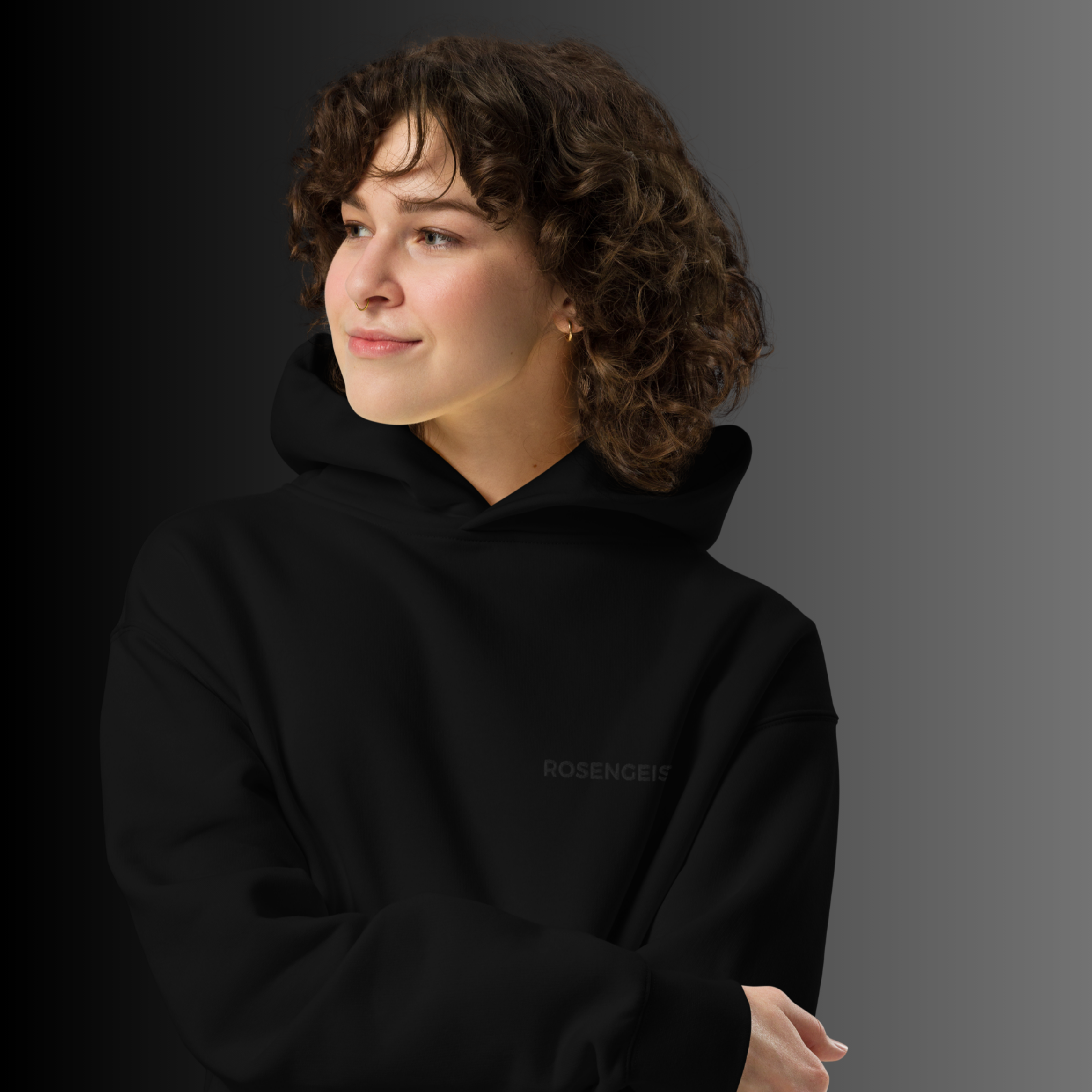 Rosengeist Oversized-Unisex-Hoodie
