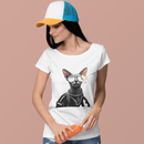 Crazy Critters Cool Cat Rollup T-Shirt Women