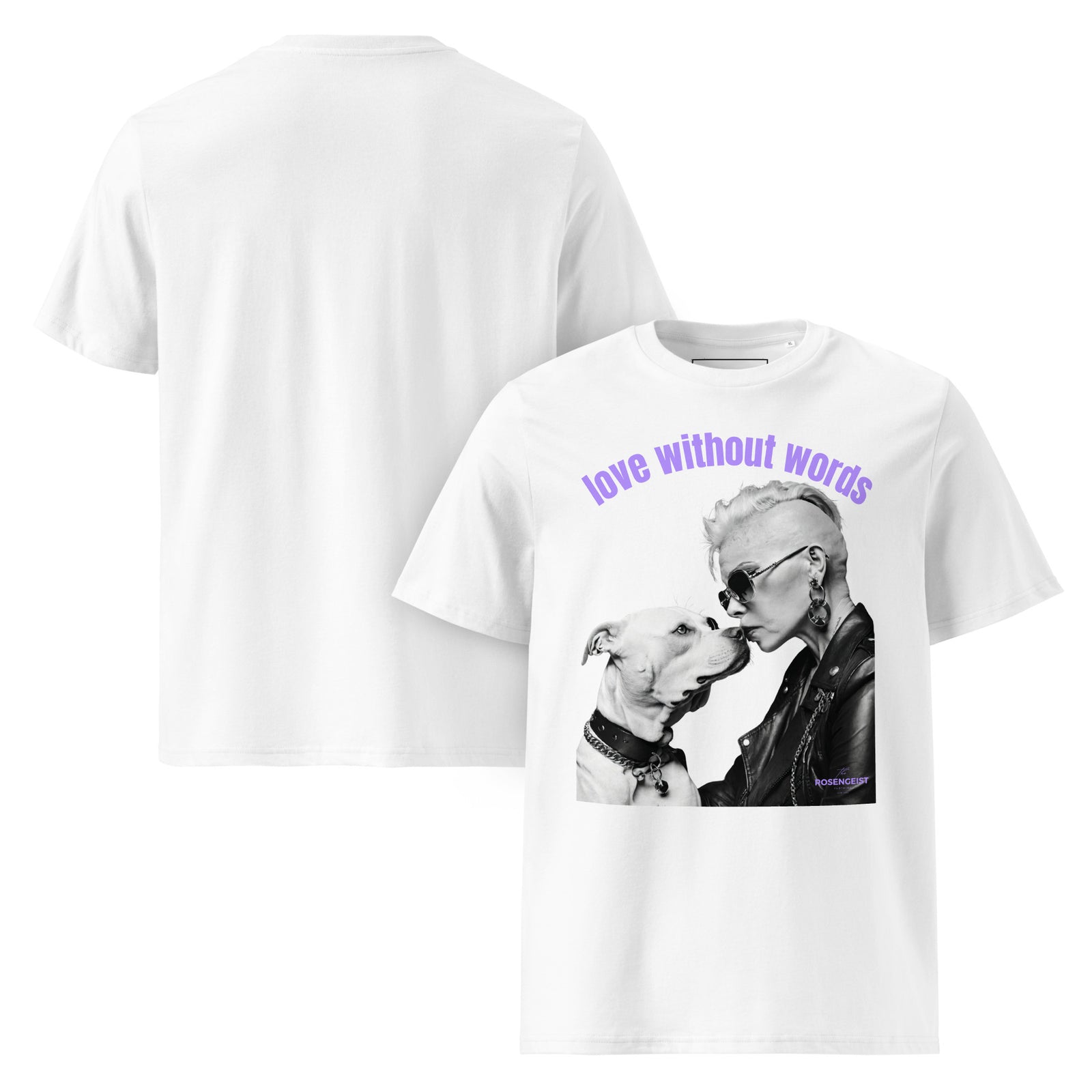 Love without words Unisex-Bio-Baumwoll-T-Shirt