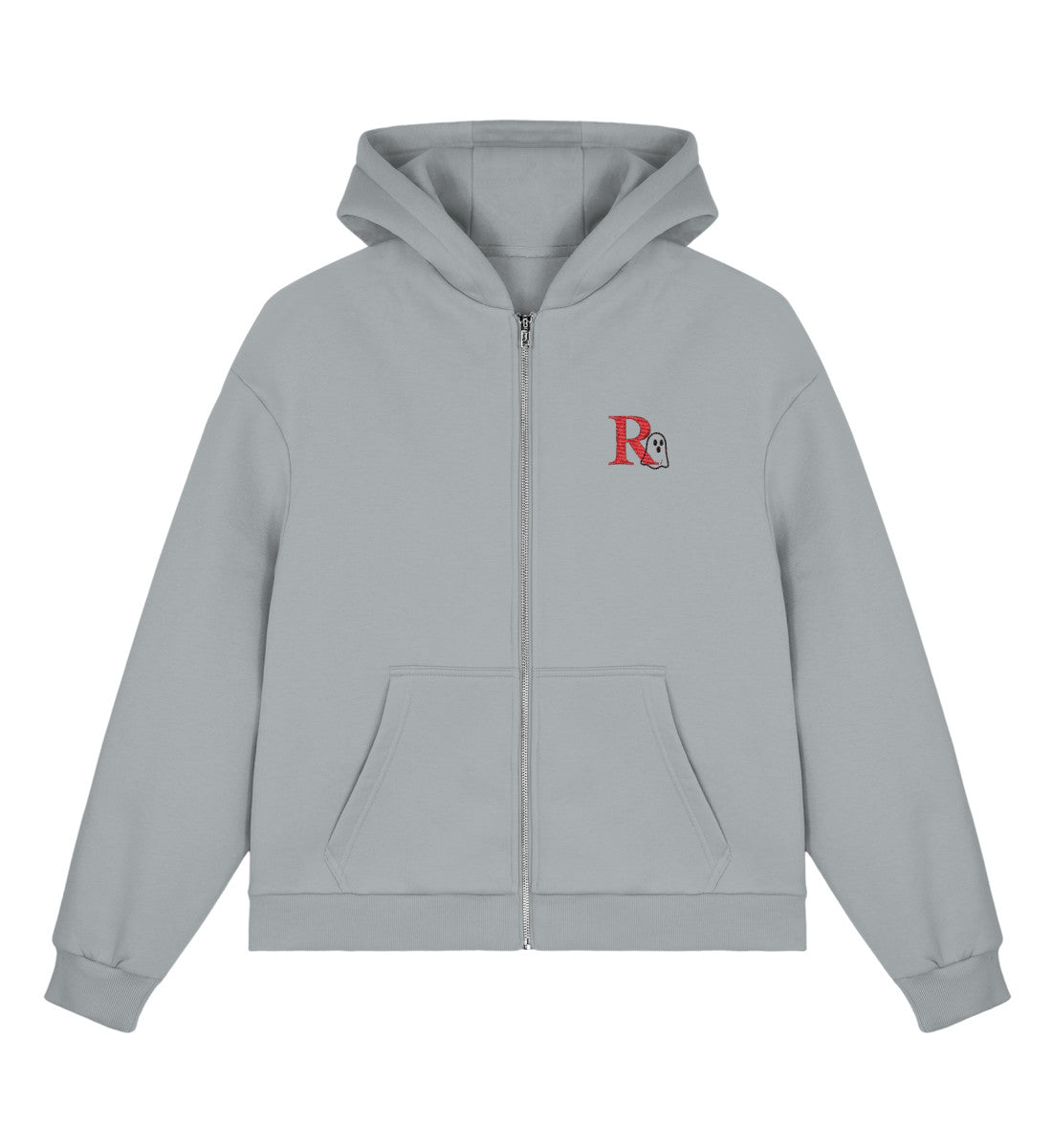 Boxcut Zipper unisex Light Asphalt